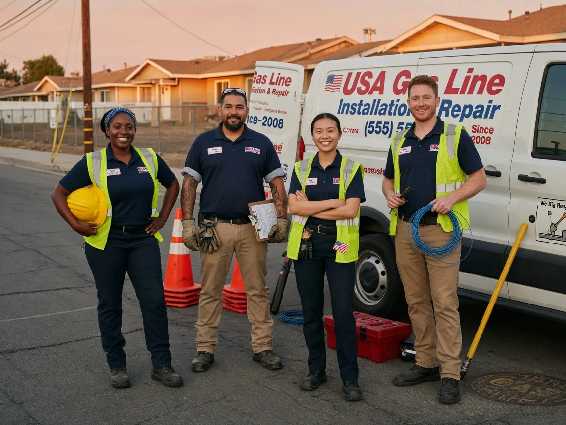Gas Line Installation company in Orleans, MI